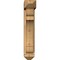 Ekena Millwork Olympic Arts and Crafts Rough Sawn Bracket w/ Offset Brace, Western Red Cedar, 6"W x 20"D x 32"H BKT0604X20X32OLY03RWR - alternate 3
